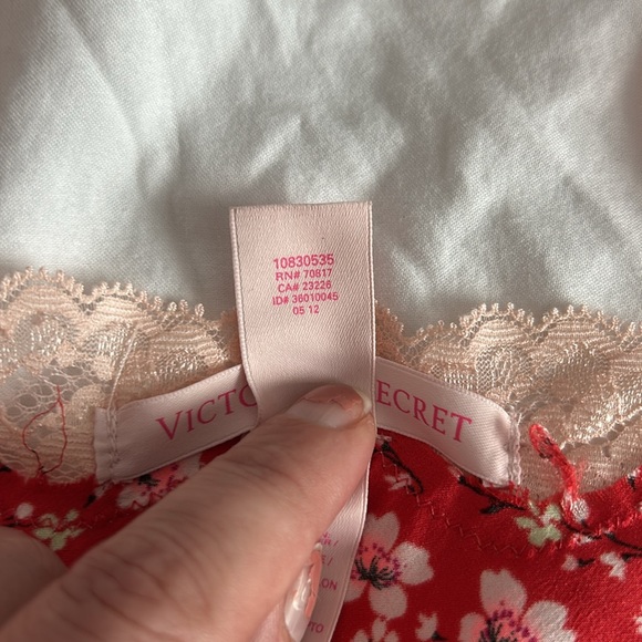 Victoria’s Secret Y2K cherry blossom mini slip dress with bows and gems Medium - Picture 8 of 17